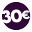 Prezzi tondi: 30€